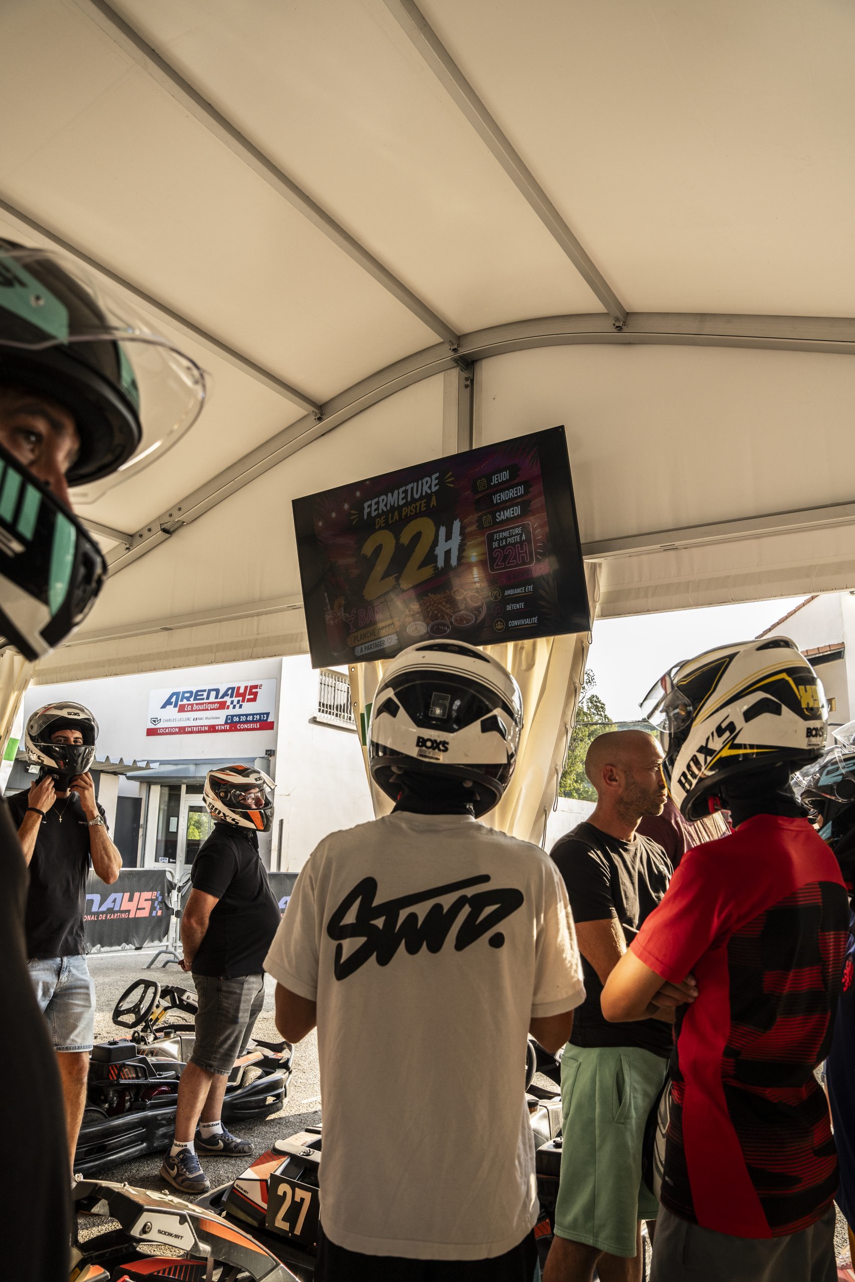Team building et séminaire karting Arena 45