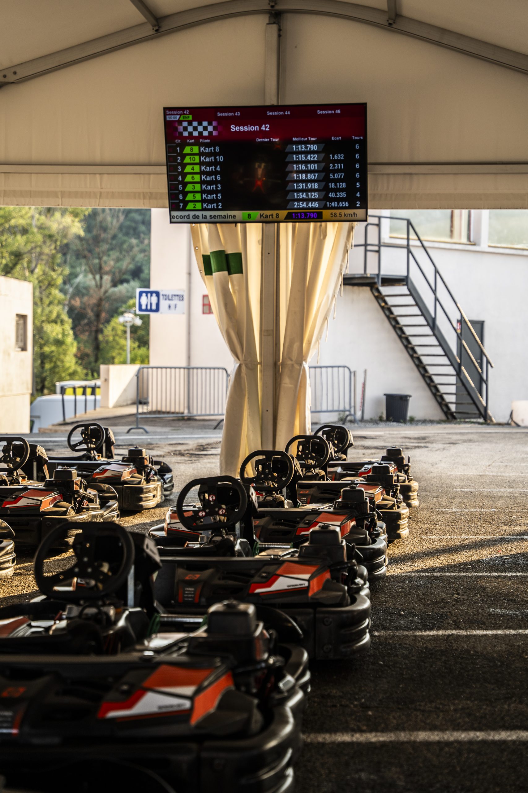 Réserver une session karting Arena 45